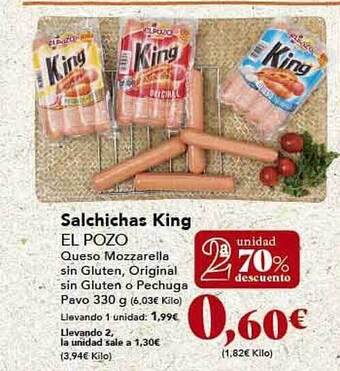 Gadis 2a unidad 70% descuento salchichas king el pozo oferta