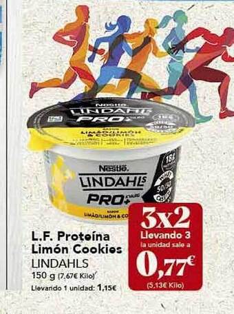 Gadis L.f. proteína limón cookies lindahls oferta