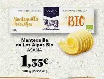 Gadis Mantequilla de los aples bio asana oferta
