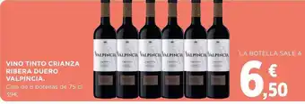 Hipercor Vino tinto crianza ribera duero valpincia oferta