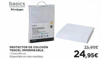 Hipercor Protector de colchón tencel impermeable oferta