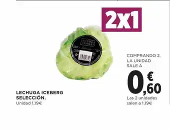 Hipercor Lechuga iceberg selección oferta