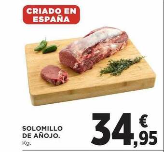 Hipercor Solomillo de añojo oferta