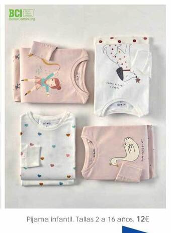 Hipercor Pijama infantil oferta