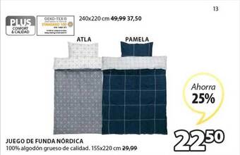 JYSK Juego de funda nórdica oferta