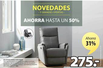 JYSK Sillón reclinable abildskov oferta
