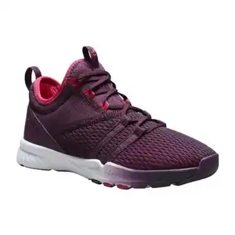 Decathlon Zapatillas fitness 140 mid mujer violeta oferta