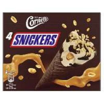 FROIZ Frigo cornetto snickers cono 4 u 248 g oferta