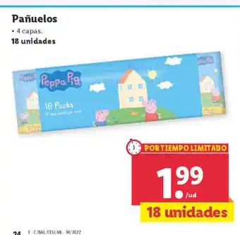 Lidl Pañuelos oferta