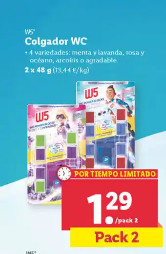 Lidl WS Colgador WC oferta