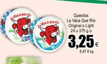 FROIZ Quesitos La Vaca Que Rie Original o Light oferta