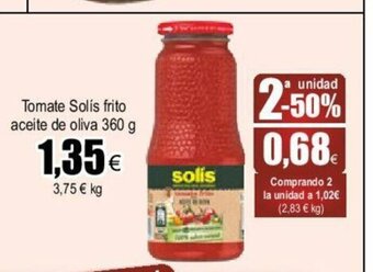 FROIZ Tomate Solis Frito Aceite de Oliva oferta