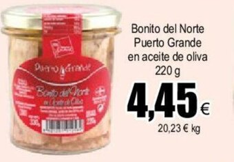 FROIZ Bonito del Norte Puerto Grande En Aceite de Oliva oferta