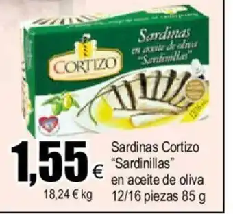 FROIZ Sardinas Cortizo Sardinillas En Aceite de Oliva oferta