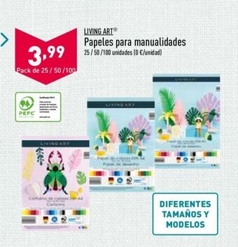 ALDI Papeles Para Manualidades oferta