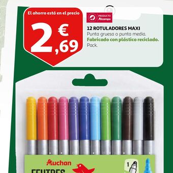 Alcampo Rotuladores oferta