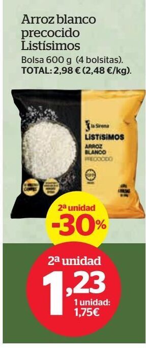 La Sirena Arroz oferta