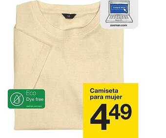 Zeeman Camiseta para mujer oferta
