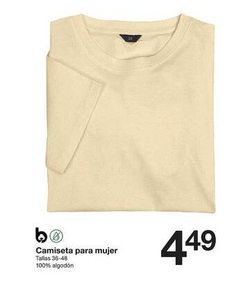 Zeeman Camiseta para mujer oferta