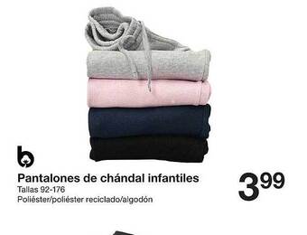 Zeeman Pantalones de chándal infantiles oferta