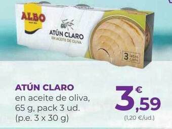 SPAR Gran Canaria Atún claro en aceite de oliva oferta