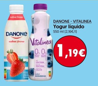 Hiper Usera Danone - Vitalinea Yogur líquido 550ml oferta