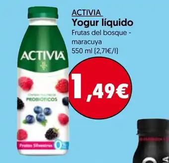 Hiper Usera Danone Activia Yogur líquido 550ml oferta