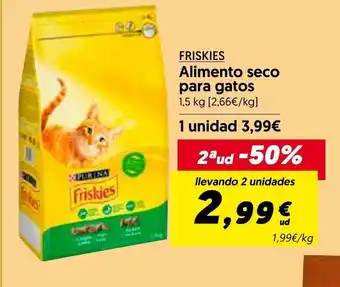 Hiper Usera Friskies Alimento seco para gatos 1,5kg oferta
