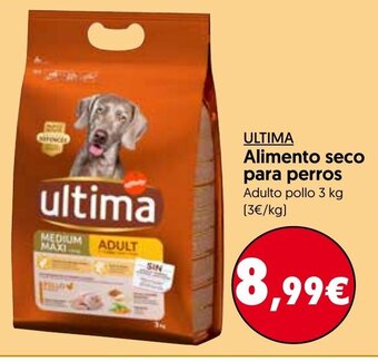 Hiper Usera Ultima Alimento seco para perros 3kg oferta