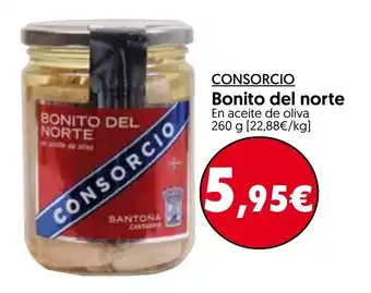 Hiper Usera Consorcio Bonito del norte 260g oferta