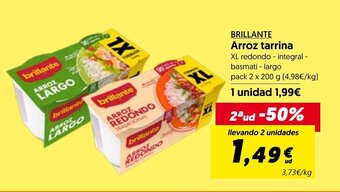 Hiper Usera Brillante Arroz tarrina 2 x 200g oferta