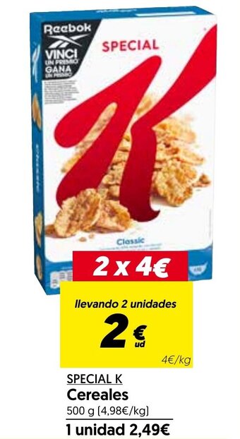 Hiper Usera Special K Cereales 500g oferta