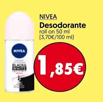 Hiper Usera Nivea Desodorante roll on 50ml oferta