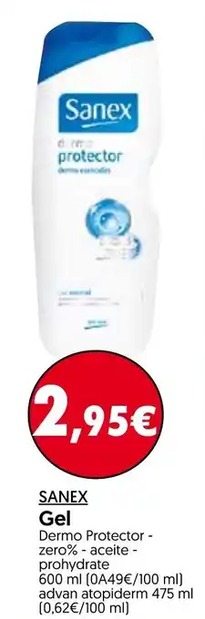 Hiper Usera Sanex Gel 600ml oferta