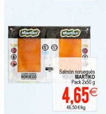 Plenus Supermercados Salmón noruegués martiko oferta