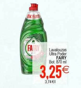 Plenus Supermercados Lavalouzas ultra poder fairy oferta