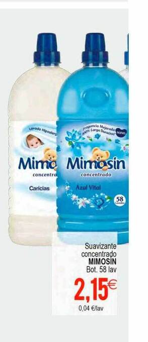 Plenus Supermercados Suavizante concentrado mimosin oferta