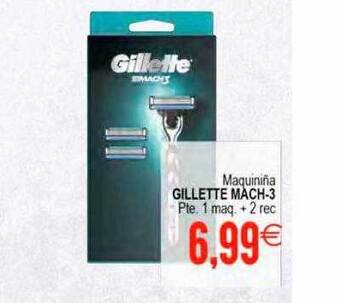 Plenus Supermercados Maquiniña gillette mach-3 oferta