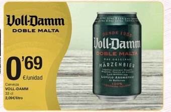 SPAR Cerveza voll-damm oferta