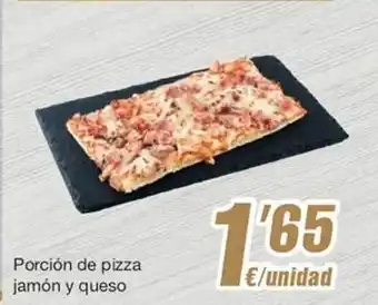 SPAR Porción de pizza jamón y queso oferta