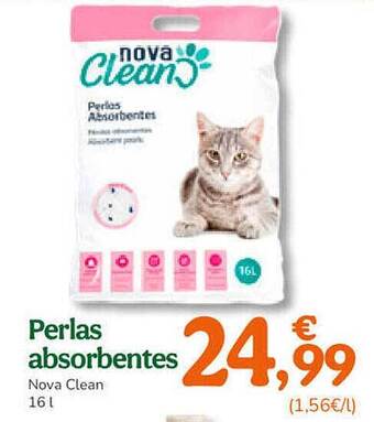TiendAnimal Perlas absorbentes nova clean oferta