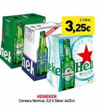 Hiperber Heineken cerveza normal oferta
