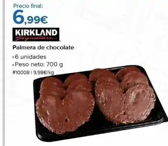 Costco Kirkland palmera de chocolate oferta