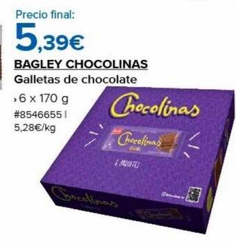 Costco Bagley chocolinas galletas de chocolate oferta