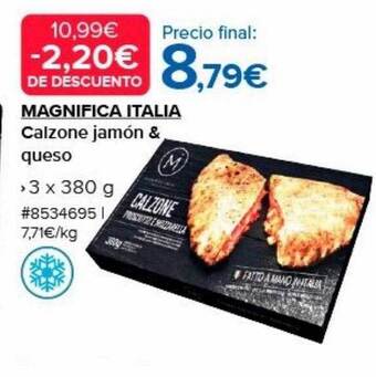 Costco Magnifica italia calzone jamón & queso oferta