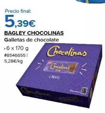 Costco Bagley chocolinas galletas de chocolate oferta