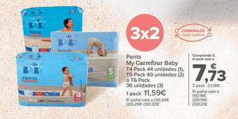 Carrefour Pants my carrefour baby oferta