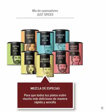 Carrefour Mix de sazonadores just spices oferta