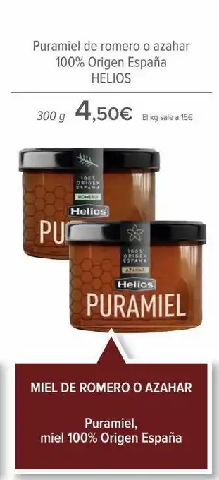 Carrefour Puramiel de romero o azahar 100% origen españa helios oferta