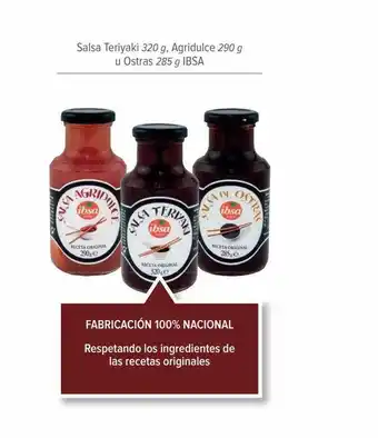 Carrefour Salsa teriyaki agridulce u ostras ibsa oferta